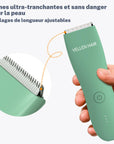 Tondeuse de Précision pour le Corps Vellen Hair – Étanche, Rechargeable et Douce pour la Peau