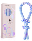 Ensemble de bouclage sans chaleur en satin Vellen Hair - Bigoudis de nuit pour des boucles douces et volumineuses sans chaleur