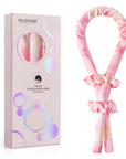 Ensemble de bouclage sans chaleur en satin Vellen Hair - Bigoudis de nuit pour des boucles douces et volumineuses sans chaleur