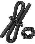 Ensemble de bouclage sans chaleur en satin Vellen Hair - Bigoudis de nuit pour des boucles douces et volumineuses sans chaleur