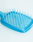 Vellen Brosse Démêlante pour Cheveux Bouclés et Lisses - Bleu