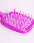 Vellen Brosse Démêlante pour Cheveux Bouclés et Lisses - Rose