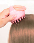 La brosse de massage du cuir chevelu Vellen Hair pour un nettoyage en profondeur et la stimulation de la pousse des cheveux