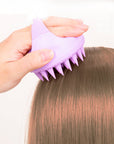 La brosse de massage du cuir chevelu Vellen Hair pour un nettoyage en profondeur et la stimulation de la pousse des cheveux