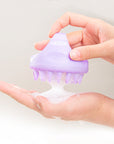 La brosse de massage du cuir chevelu Vellen Hair pour un nettoyage en profondeur et la stimulation de la pousse des cheveux