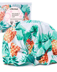 Vellen Hair Bonnet de Douche de Luxe pour Femmes - Motif Fleur Tropicale