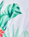 Vellen Hair Bonnet de Douche de Luxe pour Femmes - Motif Fleur Tropicale
