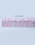 Peigne Vellen Hair en acétate de cellulose 15 cm – Démêlage en douceur et styling pour cheveux bouclés et crépus