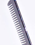 Peigne Vellen Hair en acétate de cellulose 21 cm – Démêlage en douceur et styling pour cheveux bouclés et crépus