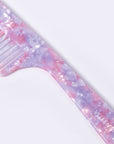 Peigne Vellen Hair en acétate de cellulose 21 cm – Démêlage en douceur et styling pour cheveux bouclés et crépus