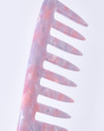 Peigne Vellen Hair en acétate de cellulose 19 cm – Démêlage en douceur et styling pour cheveux bouclés et crépus