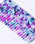 Peigne Vellen Hair en acétate de cellulose 21 cm – Démêlage en douceur et styling pour cheveux bouclés et crépus