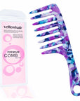 Peigne Vellen Hair en acétate de cellulose 19 cm – Démêlage en douceur et styling pour cheveux bouclés et crépus