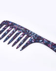 Peigne Vellen Hair en acétate de cellulose 19 cm – Démêlage en douceur et styling pour cheveux bouclés et crépus