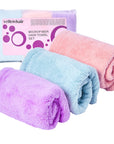 Serviettes pour Cheveux en Microfibre (Lot de 3) – Super Absorbantes, Anti-Frisottis et Douces