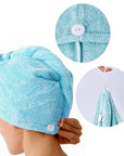 Serviettes pour Cheveux en Microfibre (Lot de 3) – Super Absorbantes, Anti-Frisottis et Douces