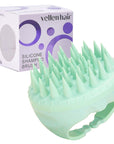 La brosse de massage du cuir chevelu Vellen Hair pour un nettoyage en profondeur et la stimulation de la pousse des cheveux