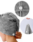 Serviettes pour Cheveux en Microfibre (Lot de 3) – Super Absorbantes, Anti-Frisottis et Douces