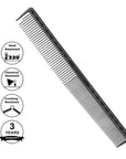 Peigne de coupe ultime Vellen Hair® - VH205 - 21,4 cm - Noir