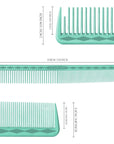 Peigne de coupe ultime Vellen Hair® - VH202 - 17,8 cm - Menthe