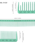 Peignes de coupe ultime Vellen Hair® - 5 tailles différentes - Menthe