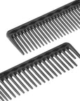 Peigne de coupe ultime Vellen Hair® - VH207 - 18,4 cm - Noir