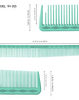 Peignes de coupe ultime Vellen Hair® - 5 tailles différentes - Menthe