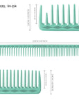 Peignes de coupe ultime Vellen Hair® - 5 tailles différentes - Menthe