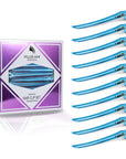 Pinces Super Sectioner - Lot de 10 - Bleu Aqua