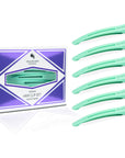Pinces à cheveux de sectionnement - Lot de 6 - Menthe