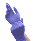Gants en nitrile - Lot de 100 - Violet