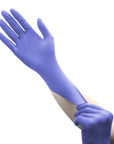 Gants en nitrile - Lot de 100 - Violet