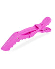 Pinces à cheveux alligator - Lot de 6 - Rose