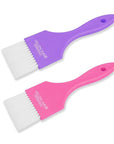 Brosse à coloration - Lot de 2 - Violet/Rose