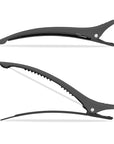 Pinces à cheveux de sectionnement - Lot de 6 - Noir