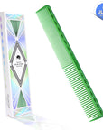 Peigne de coupe ultime Vellen Hair® - VH202 - 17,8 cm - Transparent Vert