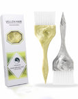 Brosse à coloration marbrée - Lot de 2 - Olive/Gris