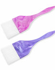 Brosse à coloration marbrée - Lot de 2 - Violet/Rose