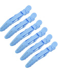 Pinces à cheveux alligator - Lot de 6 - Céruléen