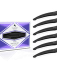 Pinces à cheveux de sectionnement - Lot de 6 - Noir