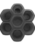Ensemble de bols colorés - Lot de 7 - Noir