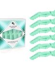 Pinces à cheveux alligator - Lot de 6 - Menthe