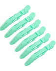 Pinces à cheveux alligator - Lot de 6 - Menthe