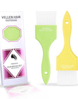 Brosse à coloration - Lot de 2 - Vert/Jaune