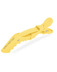 Pinces à cheveux alligator - Lot de 6 - Jaune
