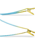Pinces Super Sectioner - Lot de 10 - Dégradé turquoise/jaune