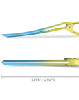 Pinces Super Sectioner - Lot de 10 - Dégradé turquoise/jaune