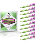 Pinces Super Sectioner - Lot de 10 - Dégradé vert/rose