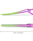 Pinces Super Sectioner - Lot de 10 - Dégradé vert/rose