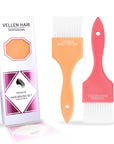 Brosse à coloration - Lot de 2 - Pêche/Orange